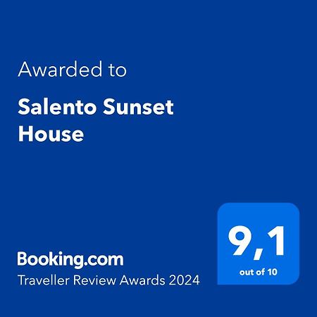 Salento Sunset House Villa ปุลซาโน ภายนอก รูปภาพ