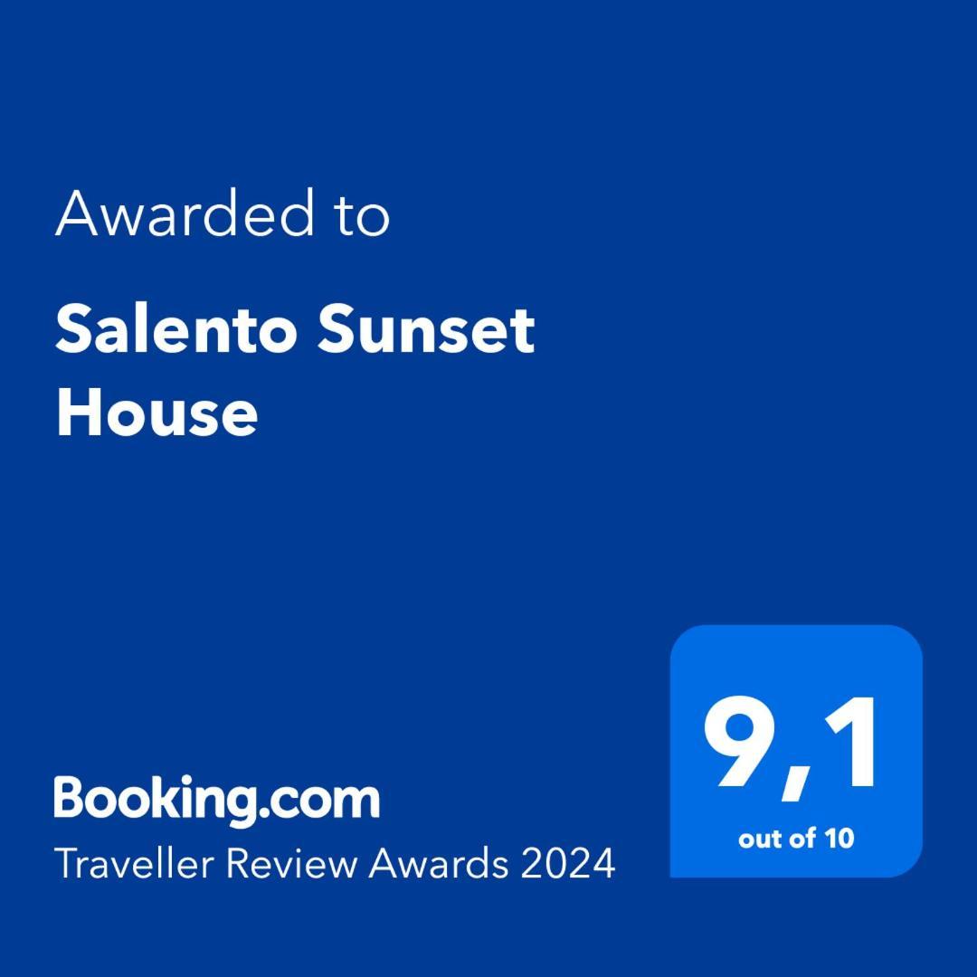 Salento Sunset House Villa ปุลซาโน ภายนอก รูปภาพ